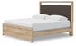 Kinlanni  Upholstered Platform Bed, Dresser, Mirror And Nightstand