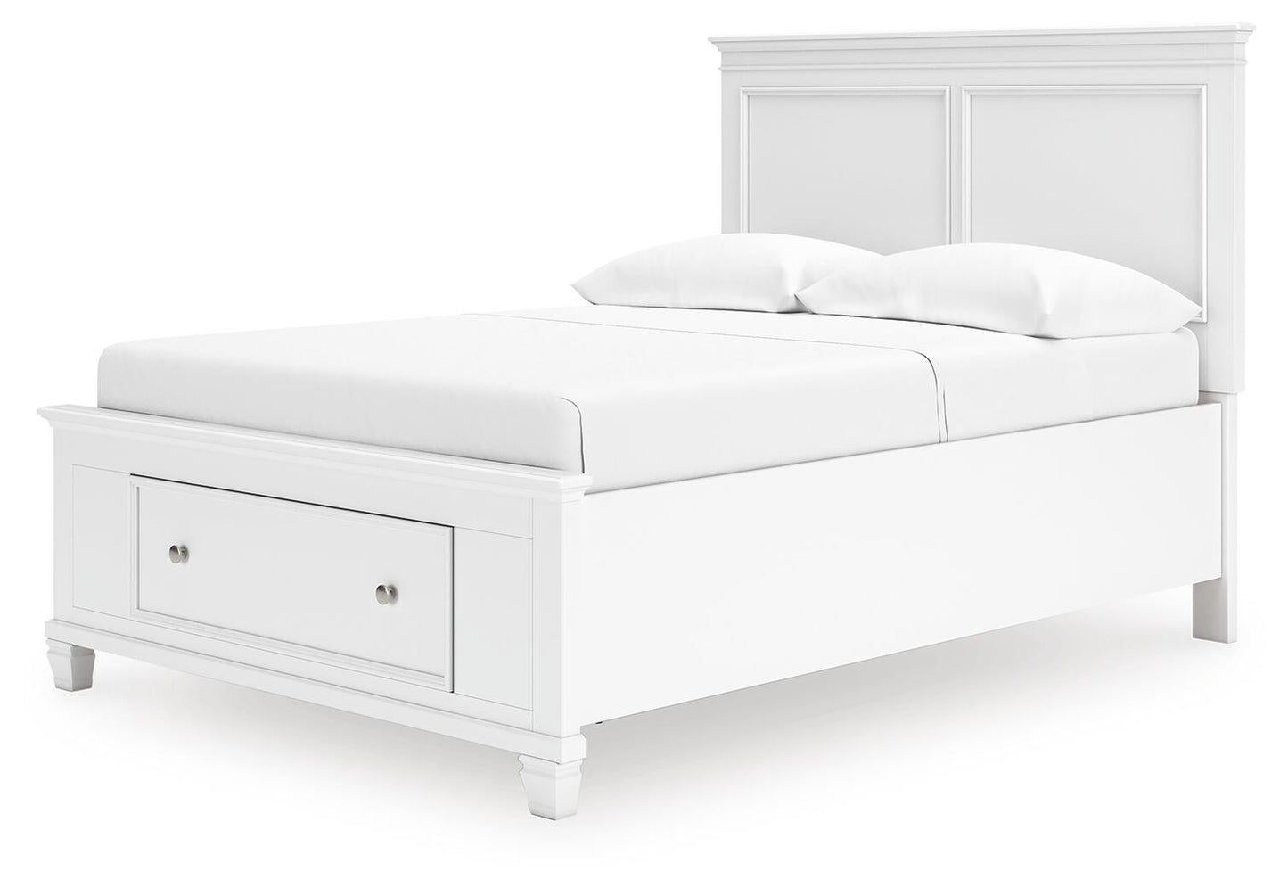 Fortman  Panel Storage Bed, Dresser, Mirror And Nightstand