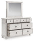 Rowlenstown California  Poster Bed, Dresser, Mirror And Nightstand
