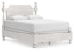 Rowlenstown  Poster Bed, Dresser And Mirror