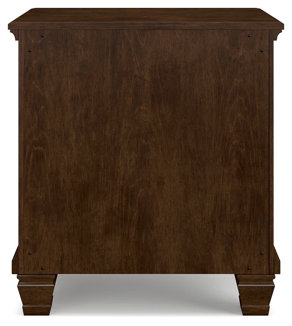 Danabrin  Panel Storage Bed, Dresser, Mirror And Nightstand