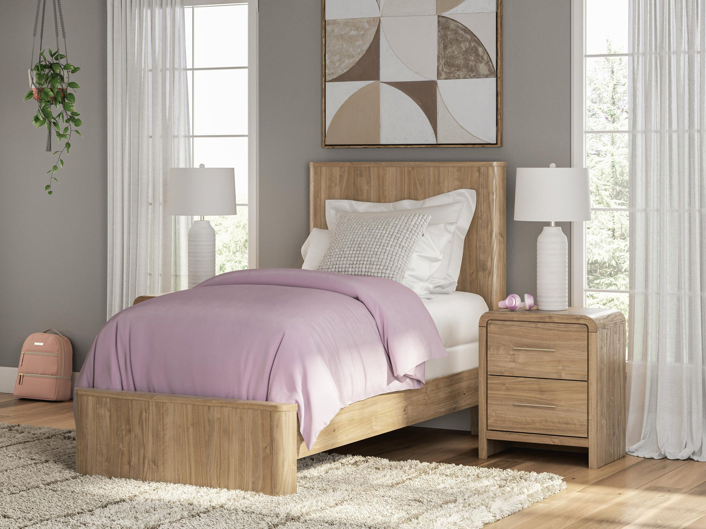 Gramburg  Panel Bed