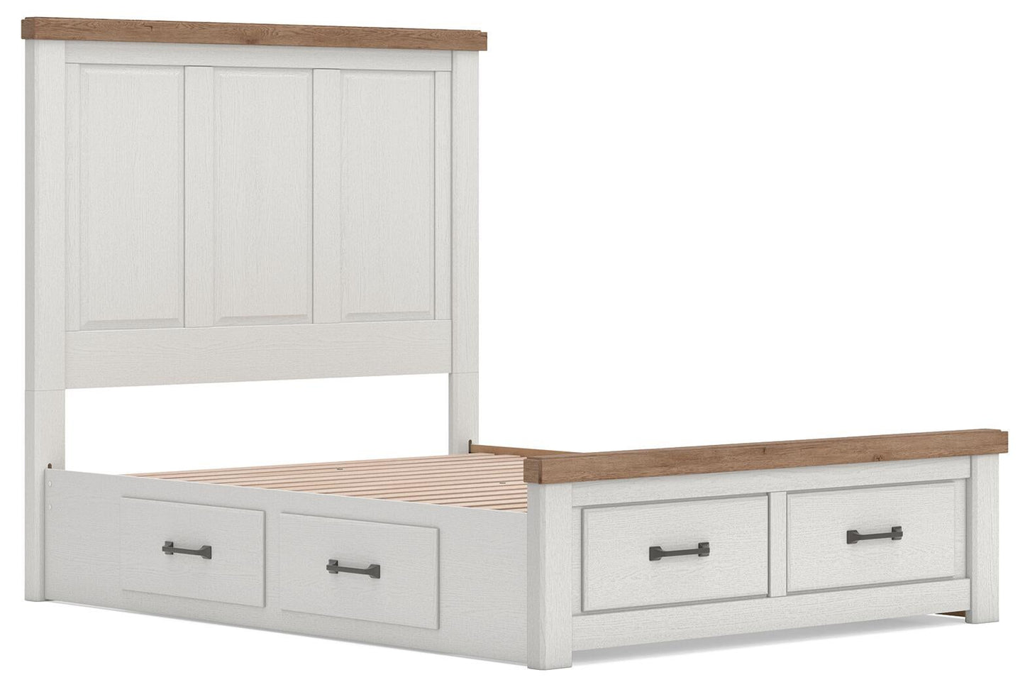 Savonport Queen Panel Storage Bed. Dresser, Mirror and Nightstand