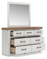 Savonport Queen Panel Storage Bed. Dresser, Mirror and Nightstand