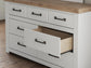 Savonport Queen Panel Storage Bed. Dresser, Mirror and Nightstand