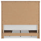 Savonport Queen Panel Bed with Storage, Dresser and Mirror