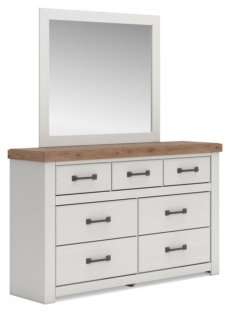 Savonport Queen Panel Storage Bed, Dresser, Mirror, Chest and Nightstand
