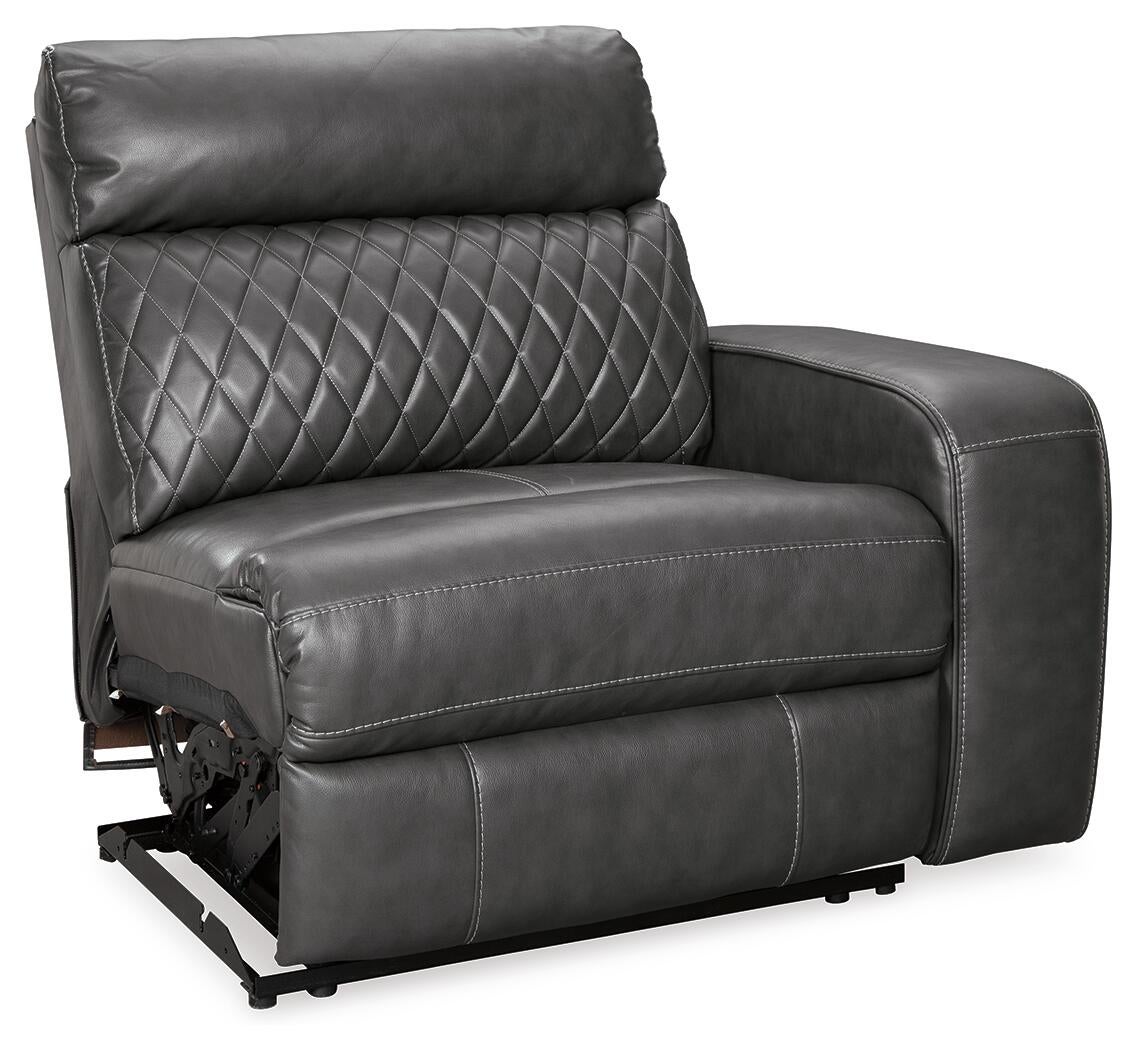 Sofá de dos piezas reclinable eléctrico Samperstone