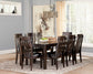 Mesa de comedor Haddigan y 8 sillas