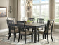 Silla auxiliar UPH de Tyler Creek Dining (2 unidades)