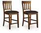 Taburete de bar tapizado Ralene (2 unidades)