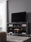 Soporte para TV LG Todoe con opción de chimenea