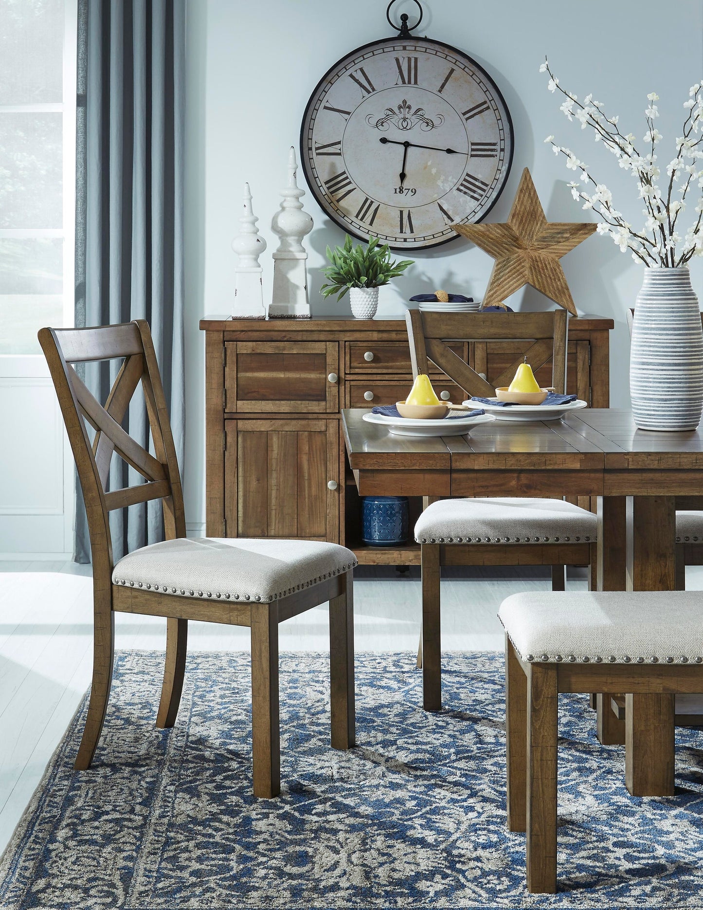 Mesa de comedor Moriville RECT EXT