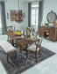 Mesa de comedor Moriville RECT EXT