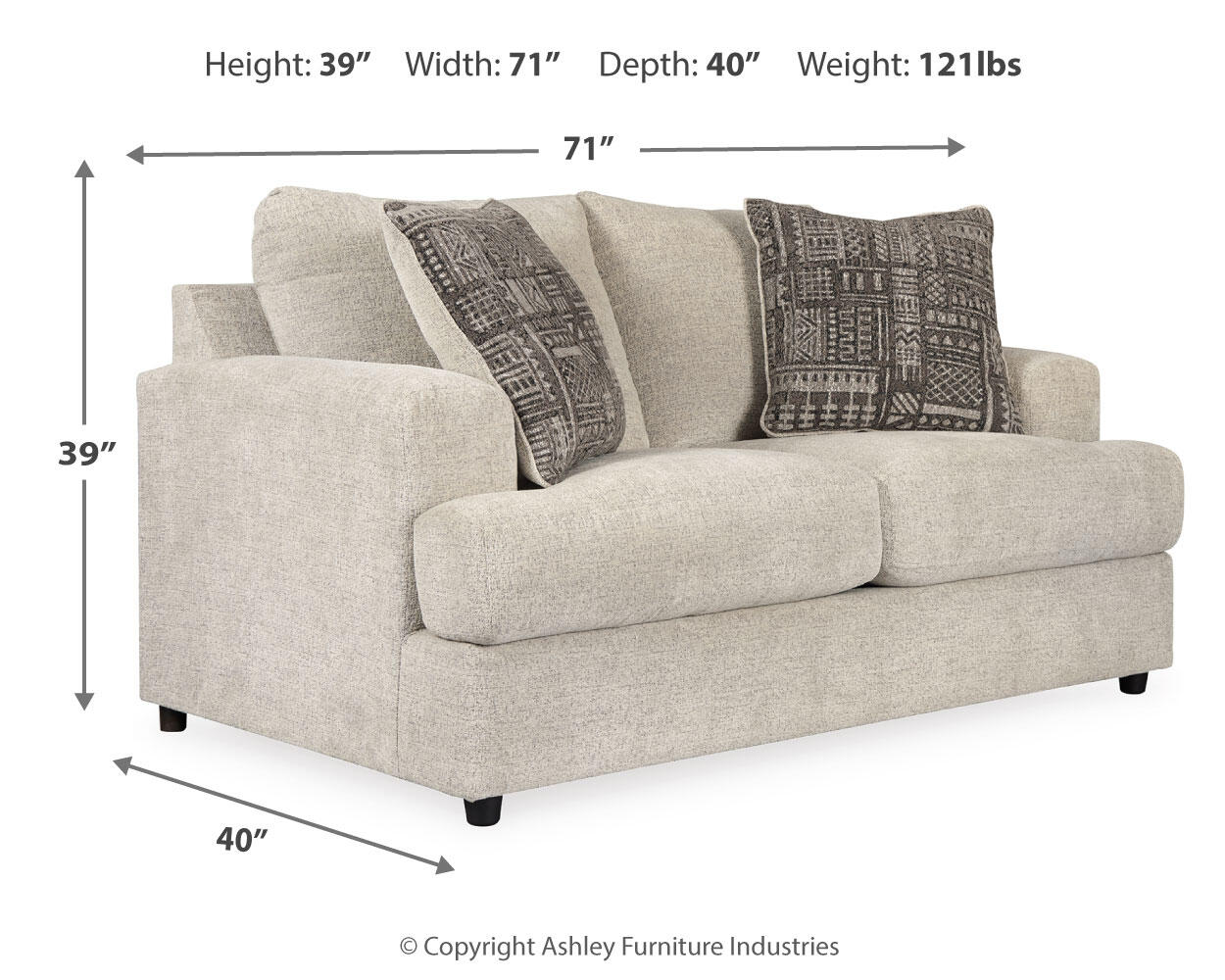 Loveseat Soletren