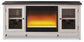 Mueble para TV Dorrinson de 60" con chimenea eléctrica