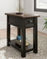 Mesa auxiliar con silla Tyler Creek