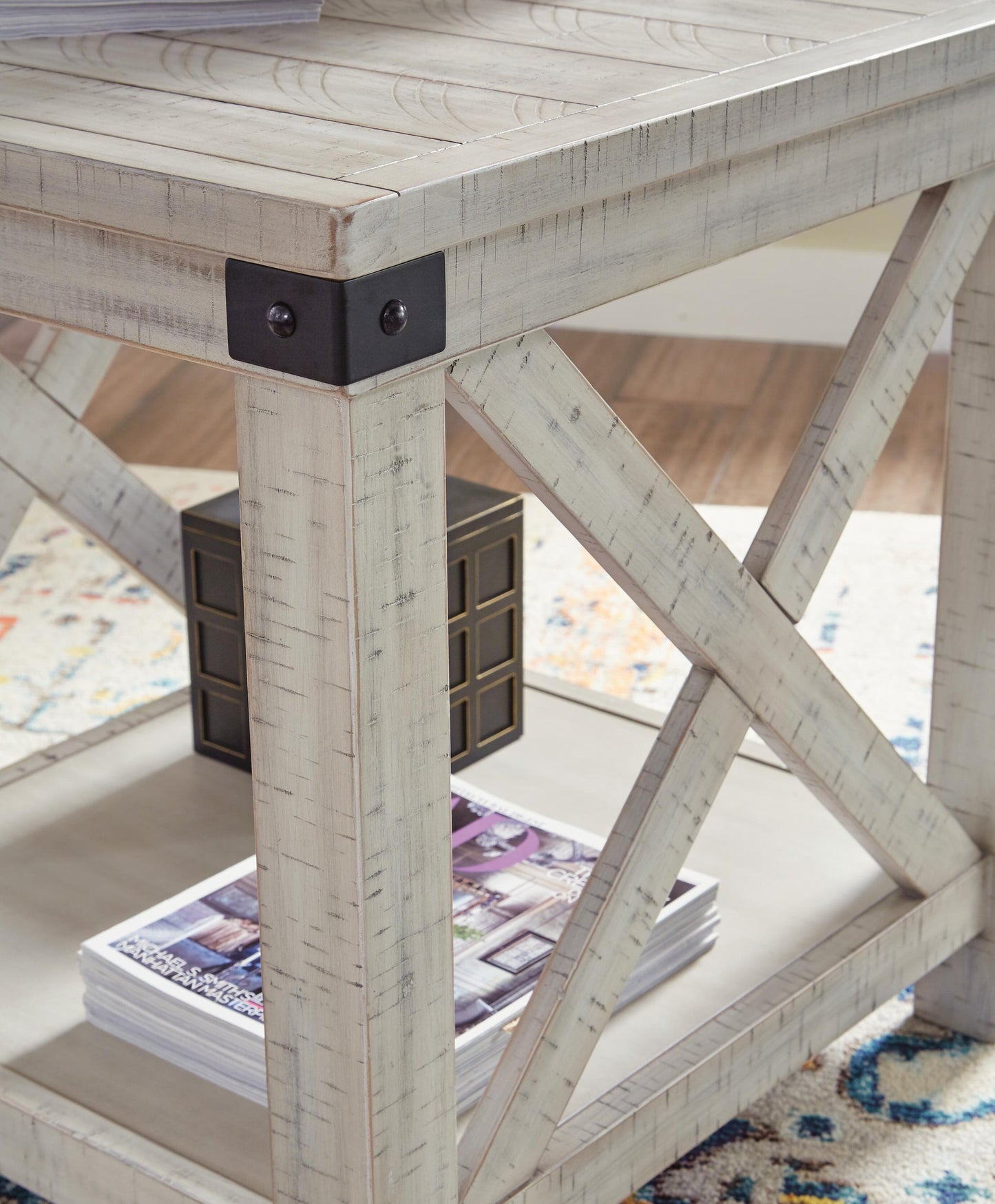 Mesa auxiliar rectangular Carynhurst