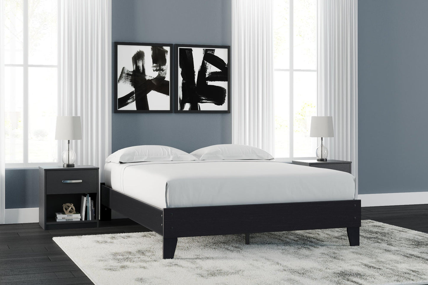 Cama de plataforma Finch