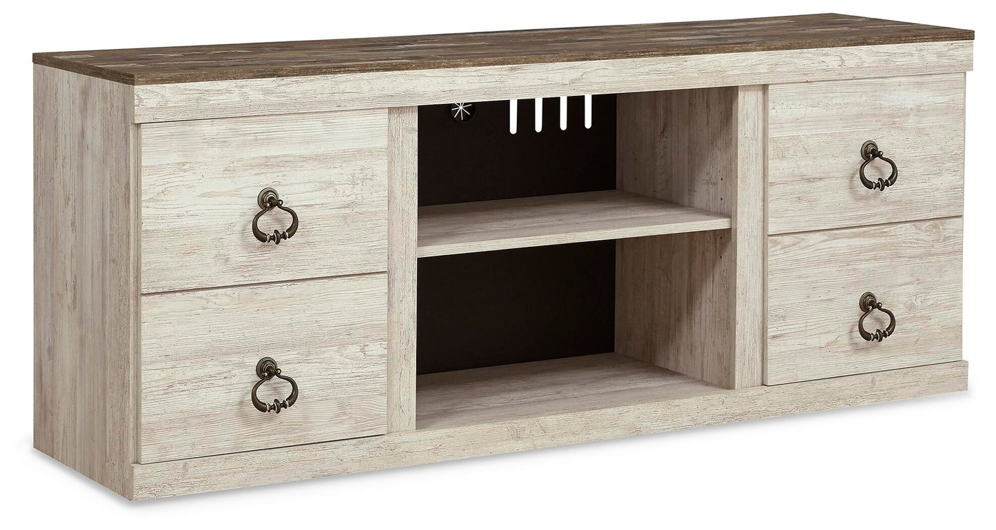 Mueble para TV LG Willowton con opción de chimenea