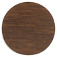 Mesa de comedor redonda Lyncott