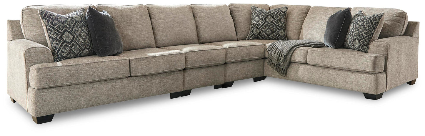Seccional reclinable de 4 piezas Bovarian