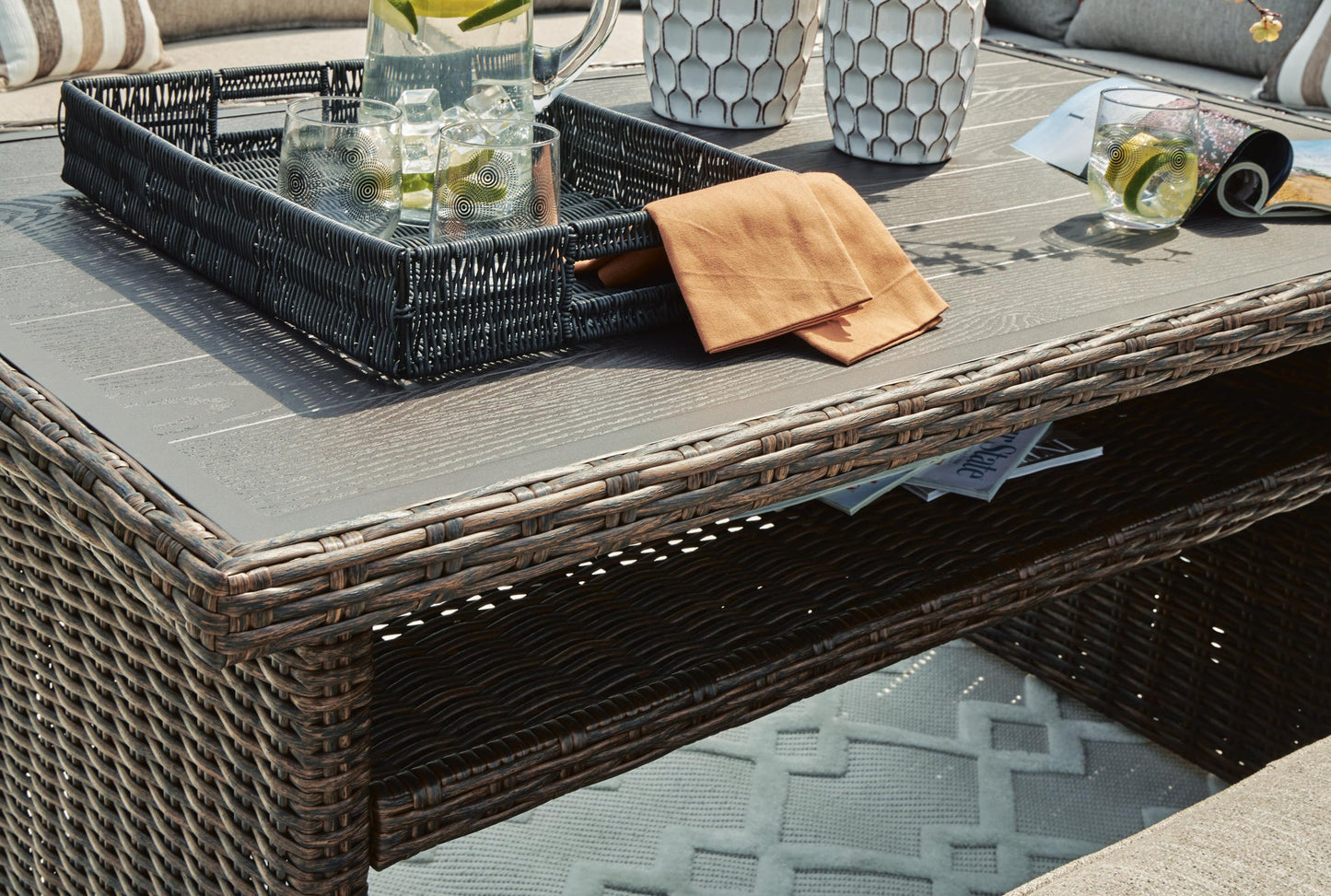Mesa multiusos Brook Ranch RECT