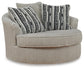 Silla giratoria decorativa extragrande Calnita