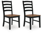 Silla auxiliar de comedor Wildenauer (2 piezas)