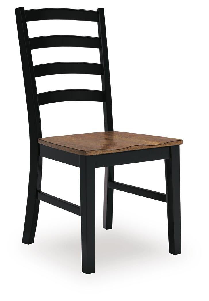 Silla auxiliar de comedor Wildenauer (2 piezas)