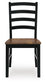 Silla auxiliar de comedor Wildenauer (2 piezas)