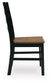 Silla auxiliar de comedor Wildenauer (2 piezas)