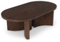 Mesa de cóctel ovalada Korestone