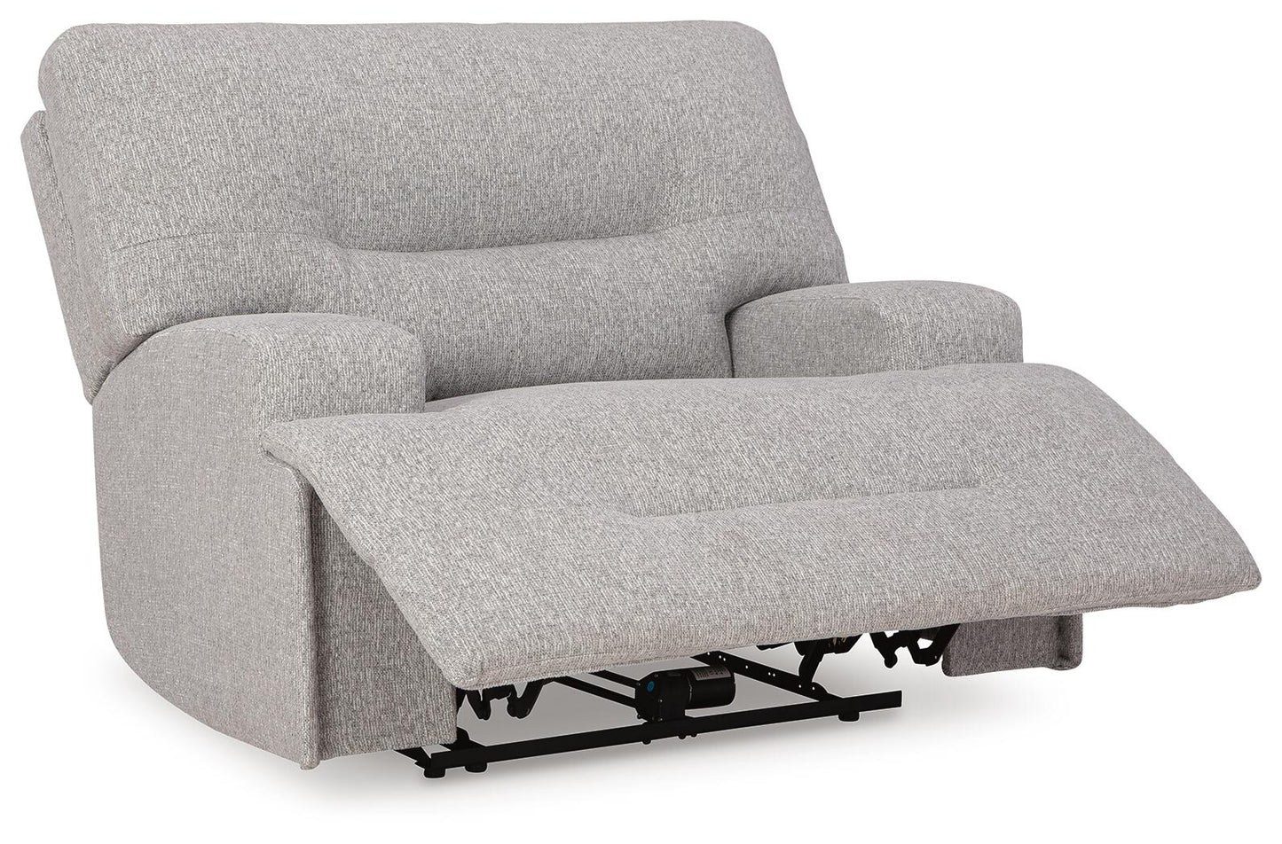 Sillón reclinable eléctrico con asiento ancho Acklen Place
