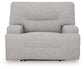 Sillón reclinable eléctrico con asiento ancho Acklen Place