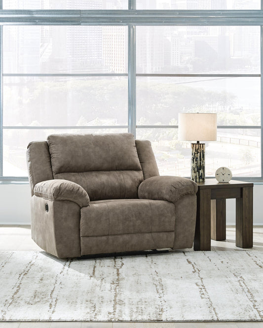 Sillón reclinable de pared Laresview Zero con asiento ancho
