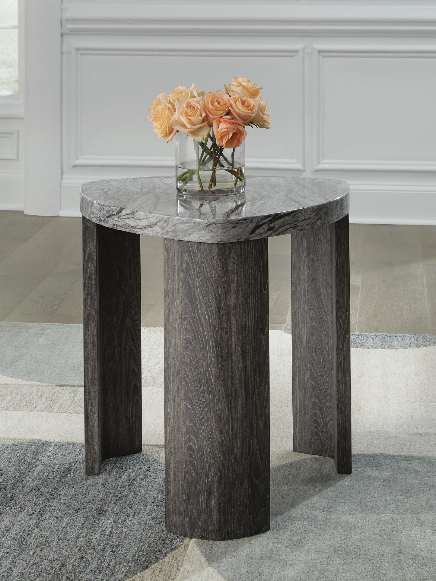 Mesa auxiliar triangular Surmour
