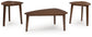 Juego de mesa auxiliar Lyncott (3 piezas)