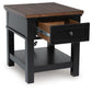 Mesa auxiliar rectangular Wildenauer