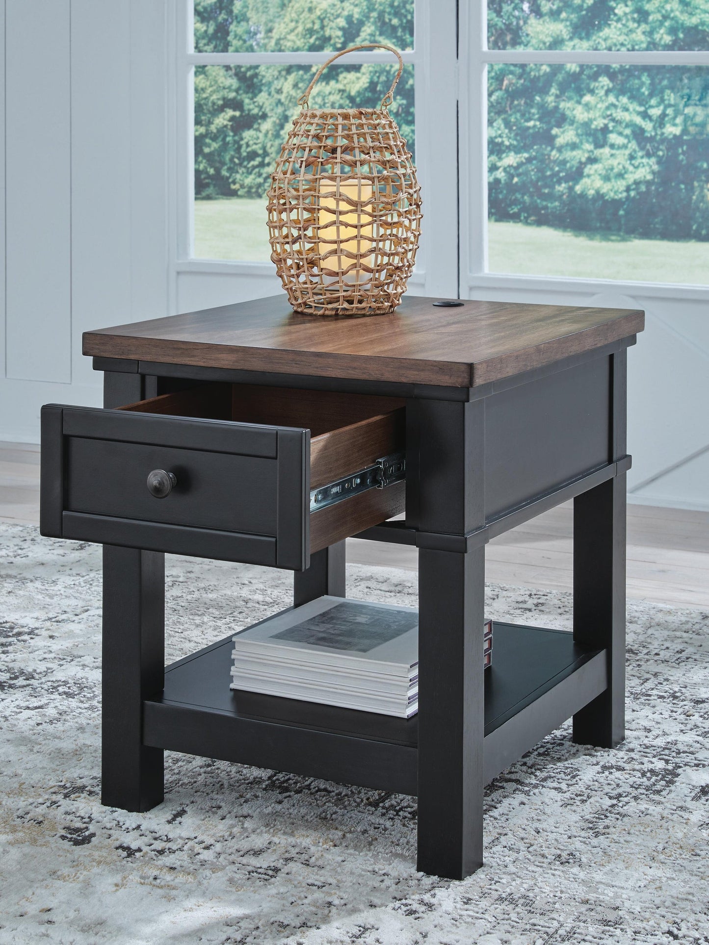 Mesa auxiliar rectangular Wildenauer