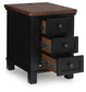 Mesa auxiliar con silla Wildenauer
