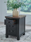 Mesa auxiliar con silla Wildenauer