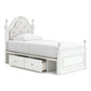 Kozlani Twin Upholstered Panel Bed with Storage