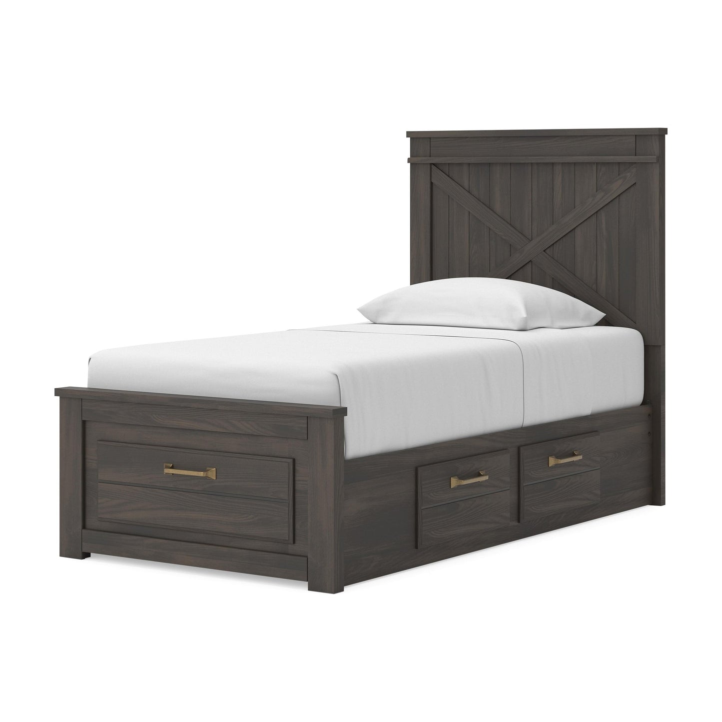 Ashley Express - Vonitta Bay Twin Panel Storage Bed